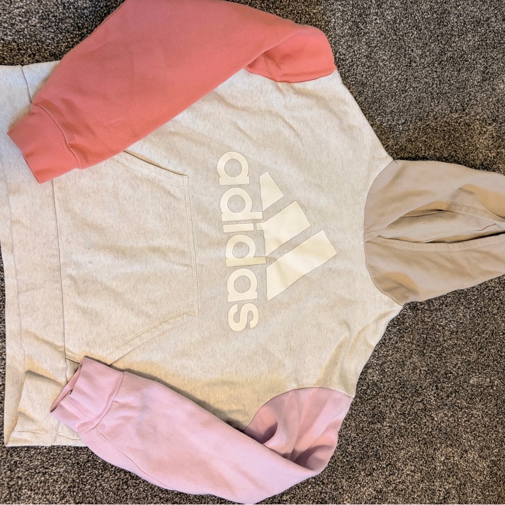Adidas Colorblock Hoodie girls XL